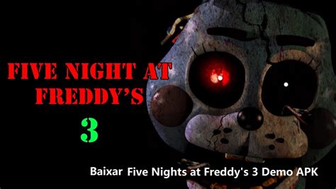 Baixar Five Nights At Freddy S Demo Apk Vers O Garanta A