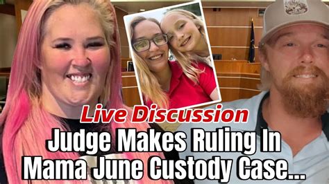 Mama June Will Keep Custody Of 11yr Old Granddaughter After Judge Rules