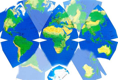 Accurate World Map Projection