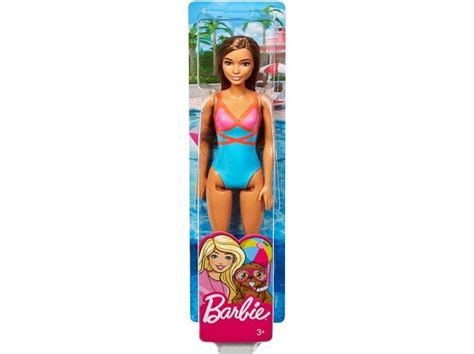 Barbie Barbie Beach Doll Blue Pink Suit