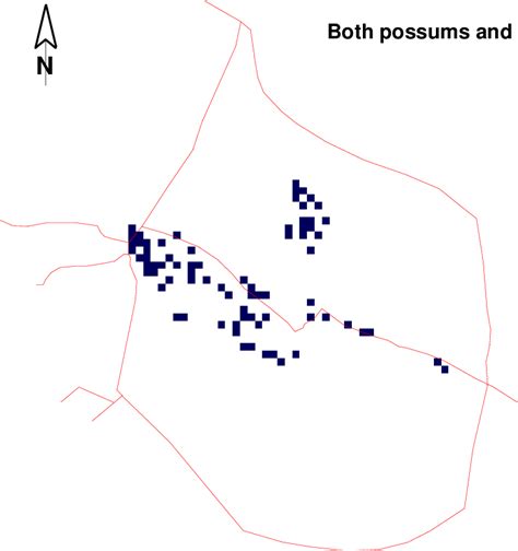 18 Common use of habitat by Possums and Cattle (includes all possums ...