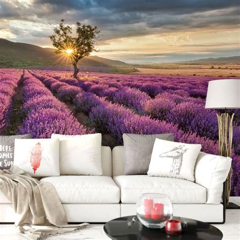 Fotobehang Lavendel In De Provence Wall Art Nl