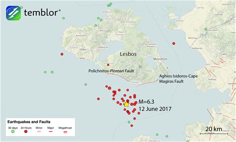 M=6.3 earthquake in the Aegean Sea near the Greece-Turkey border causes ...