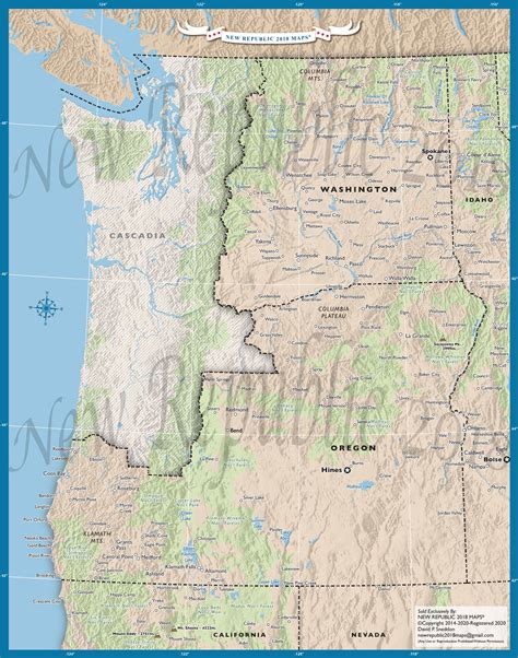 Washington/Oregon Map » New Republic 2018 Maps