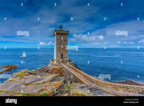 Le Conquet lighthouse (France Stock Photo - Alamy