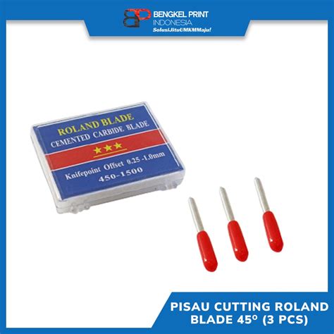 Jual Mata Pisau Cutting Sticker Roland Blade 45 Derajat For Jinka