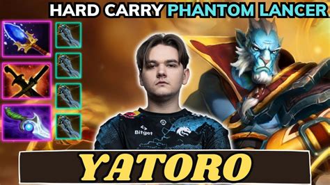 Yatoro PHANTOM LANCER Hard Carry Road To Grandmaster Tier YATORO