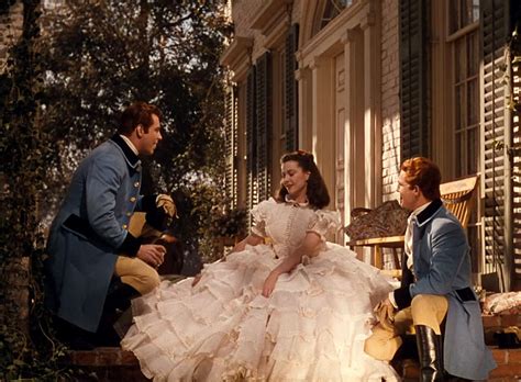 One Iconic Look Vivien Leighs White Ruffled Gown In Gone With The