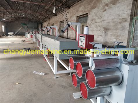 Pet Flat Yarn Extrusion Line For Woven Bag Pet Yarn Extruder Pet