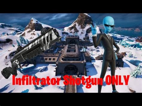 Infiltrator Shotgun ONLY Challenge Fortnite Battle Royale YouTube