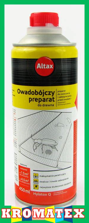 ALTAX HYLOTOX Q Owadobójczy preparat do drewna 5078702887 Allegro