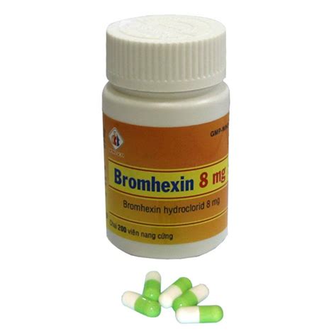 Bromhexin Mg Domesco C V Vi N N N