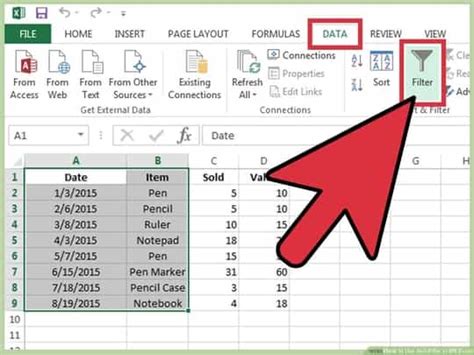 Cara Filter Di Excel Tips Mudah Memahami Fungsi Filter Di Excel