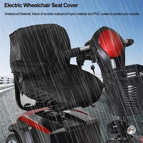 Electric Wheelchair Seat Cover Elasticated Waterpr Grandado