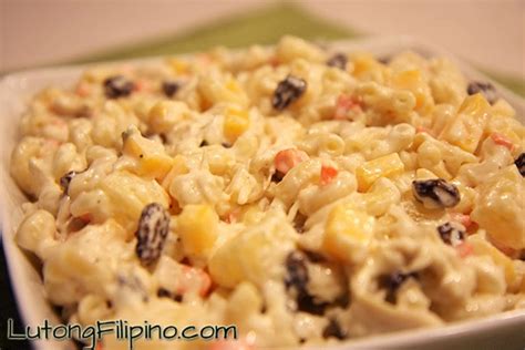 Chicken Macaroni Salad Recipe Filipino Recipes From Lutong Filipino