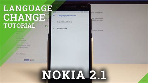 How To Change Language On NOKIA 2 1 Set Up Language Android