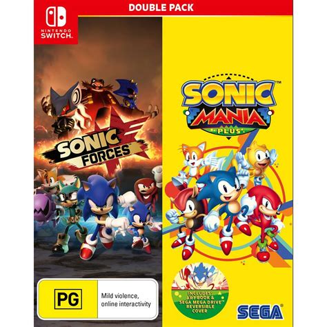 Sonic Forces And Sonic Mania Plus Double Pack Nintendo Switch Big W