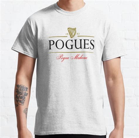 POGUES 1982 POGUE MAHONE 2 T Shirt For Sale By Aziatinrsp