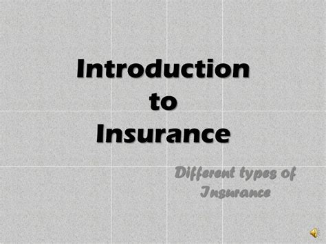 Ppt Introduction To Insurance Powerpoint Presentation Free Download