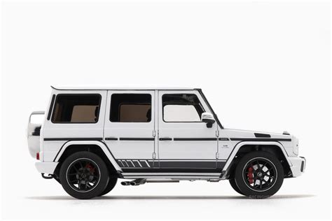 Almost Real Mercedes Amg G 63 W463 463 Edition Polar White 118 Diecast Car