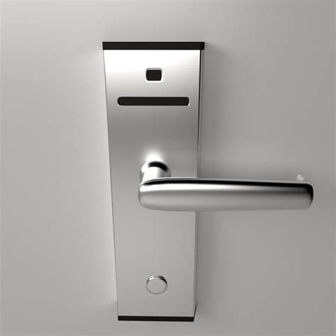 Keycard Lock 3D Model .3ds .fbx .blend - CGTrader.com