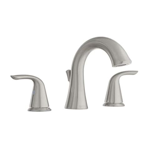 Bathroom Faucets Inch Spread Brushed Nickel Semis Online