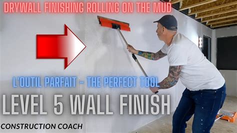 Drywall Finishing LEVEL 5 FINISH Using L OUTIL PARFAIT Finishing