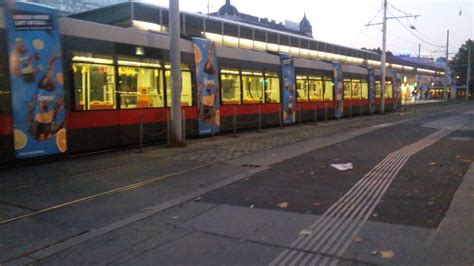 Straßenbahn Linie 6 Westbahnhof S U in Wien 1 YouTube