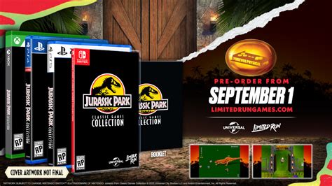 Limited Run Games Announces Jurassic Park Classic Games Collection Vgc