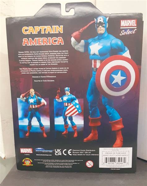 Captain America Marvel Select Action Figure Diamond Select Toy2023 Ebay