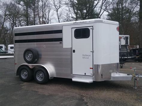 2021 Sundowner Trailers Stockman 3h Slant Combo Bp Horse Trailer