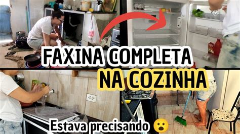 Faxina Na Cozinha Completa A Geladeira Estava Precisando Dessa Faxina