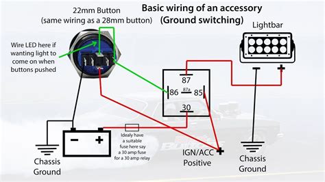 Latching Switch Wiring Diagram