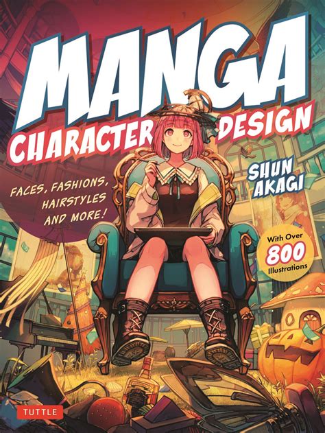 manga character design faces fashions hairstyles