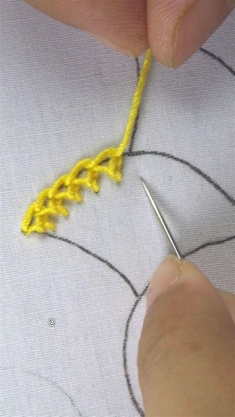 Mahmuda On Instagram New Basic Hand Embroidery Stitch Learning