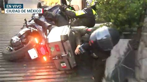 VIDEO Reportera De TV Azteca Sufre Accidente EN VIVO Mientras