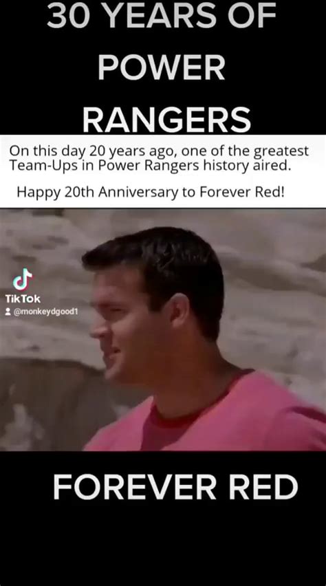 30 YEARS OF POWER RANGERS On This Day 20 Years Ago One Of The Greatest