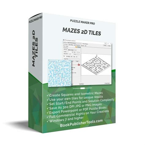 Puzzle Maker Pro Mazes 2d Tiles Bookpublishertools