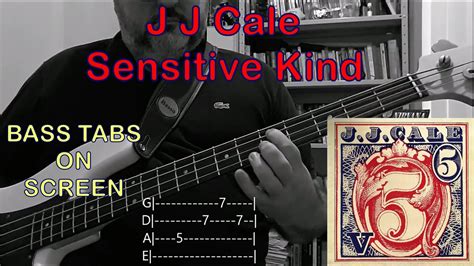 J J Cale Sensitive Kind Basscover With Tabs Youtube