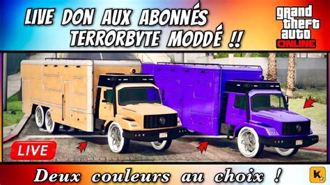 Live DON DE TERRORBYTE AUX ABONNÉS GO MERGE VOS VÉHICULES