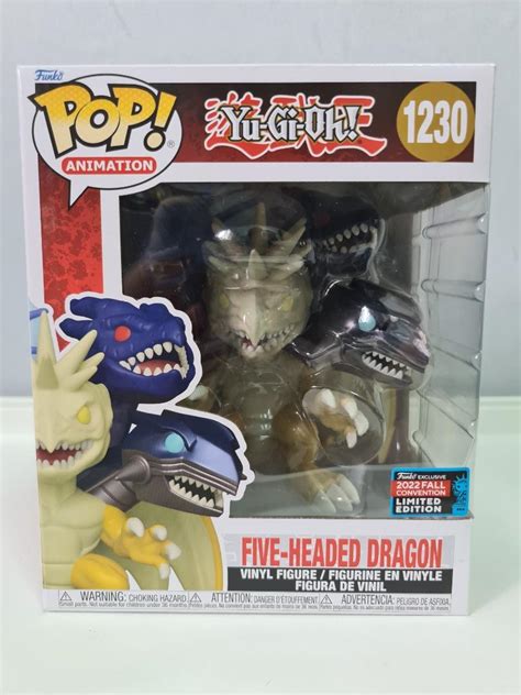 Toy Rescue Yu Gi Oh Five Headed Dragon Funko Pop Nycc