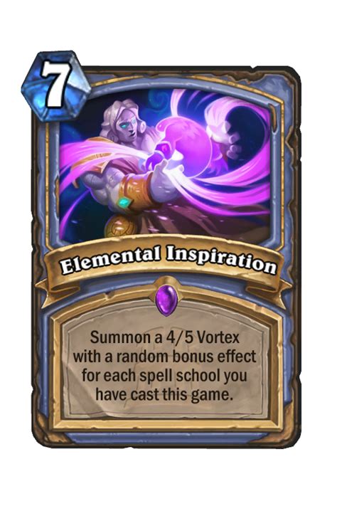 Elemental Inspiration Best Hearthstone Decks HSReplay Net