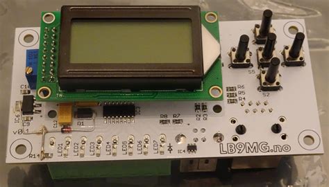 M0AGX / LB9MG - Antenna switch & rotator controller