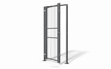 Safety Fencing Hinged Doors Securyfence • Qimarox