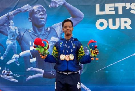 Paratleta De S O Caetano Conquista Tr S Medalhas Em Paris Folha Do Abc