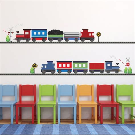 Train Wall Decal - Etsy