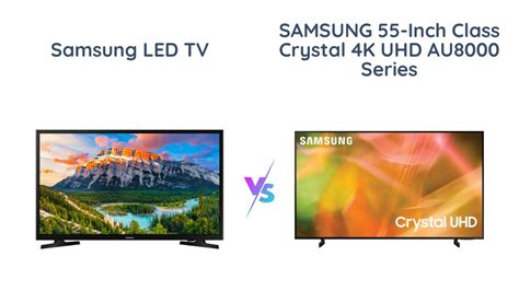 Samsung 32 Inch Vs 55 Inch Class Led Smart Tv Comparison Youtube