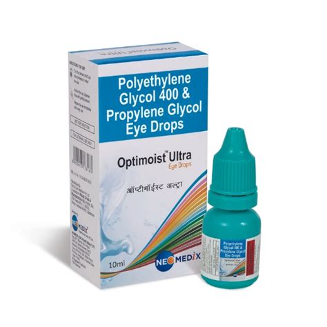 Optimoist Ultra Polyethylene Glycol 400 And Propylene Glycol Eye Drops