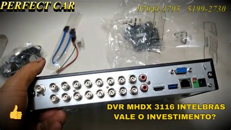 Dvr Mhdx Intelbras Grava Em Full Hd Canais Inteligencia