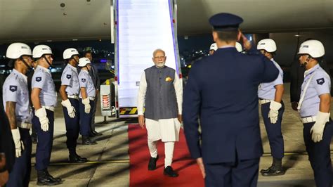 PM Modi arrives in Brazil to attend G20 Summit